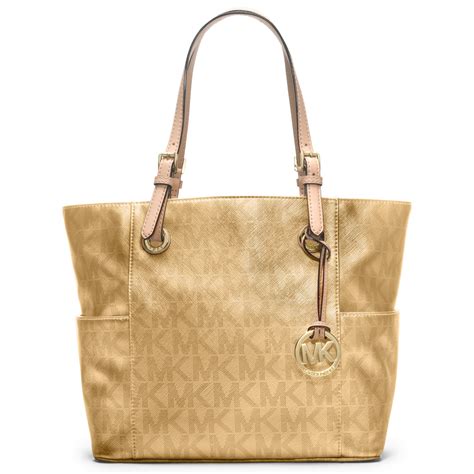 michael kors gold tote bag|michael kors shoulder tote bag.